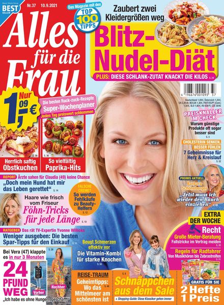 Alles fur die Frau – 10 September 2021