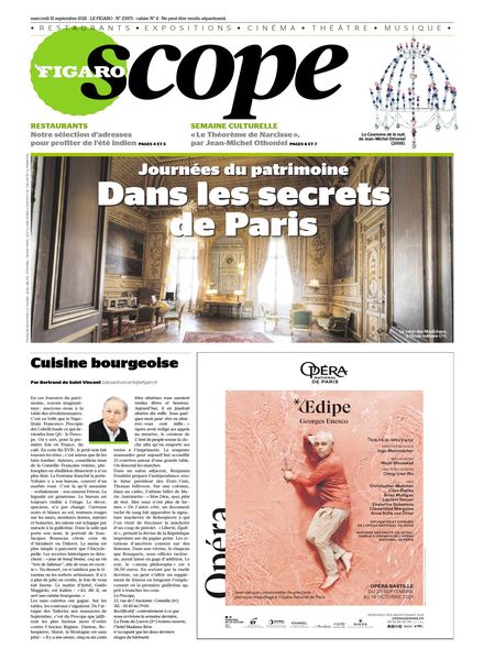 Figaro Scope – 15 Septembre 2021