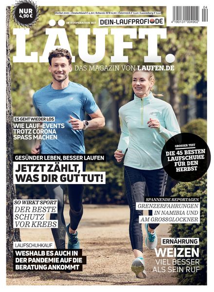 LaUFT Das Magazin von laufen.de – 10 September 2021