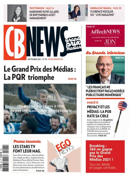 CB News – Septembre 2021
