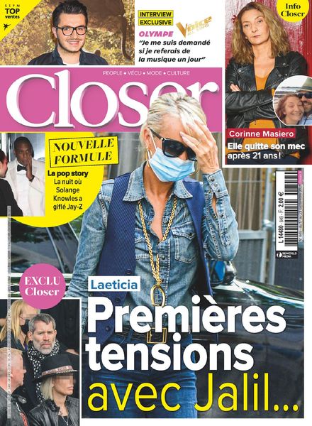 Closer France – 17 septembre 2021