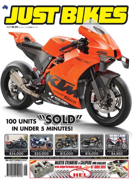 Just Bikes – 09 September 2021