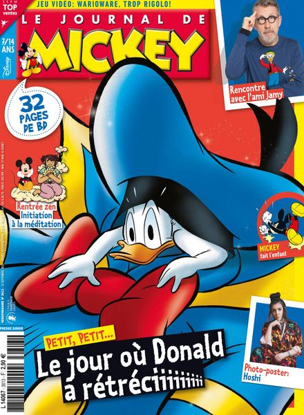Le Journal de Mickey – 15 Septembre 2021