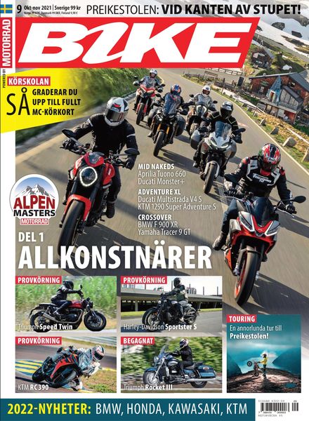 Bike powered by Motorrad Sweden – september 2021