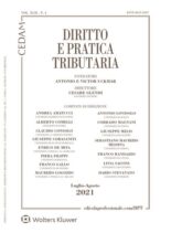 Diritto e Pratica Tributaria – Luglio-Agosto 2021