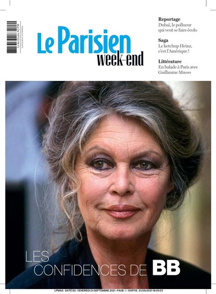 Le Parisien Magazine – 24 Septembre 2021