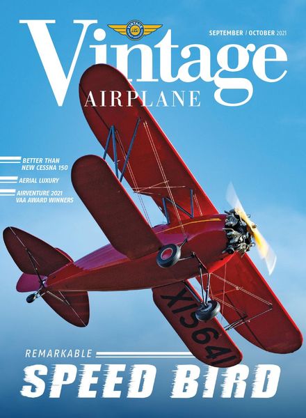 Vintage Airplane – September-October 2021