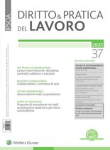 Diritto e Pratica del Lavoro – 25 Settembre 2021