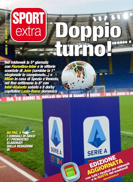 SPORTextra (aggiornamento) – 24 Settembre 2021