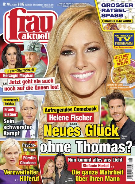 frau aktuell – 02. Oktober 2021