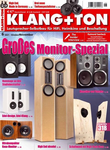 KLANG+TON – Oktober 2021