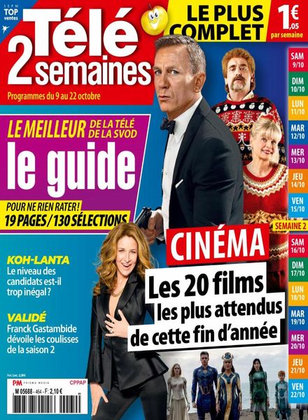 Tele 2 Semaines – 9 Octobre 2021