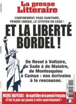 La Presse Litteraire – Octobre-Decembre 2021