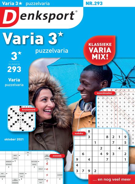 Denksport Varia 3 Puzzelvaria – 30 september 2021