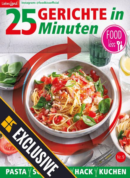 FOODkiss 25 Gerichte in 25 Minuten – September 2021