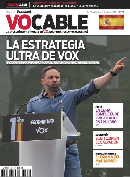 Vocable Espagnol – 30 Septembre 2021