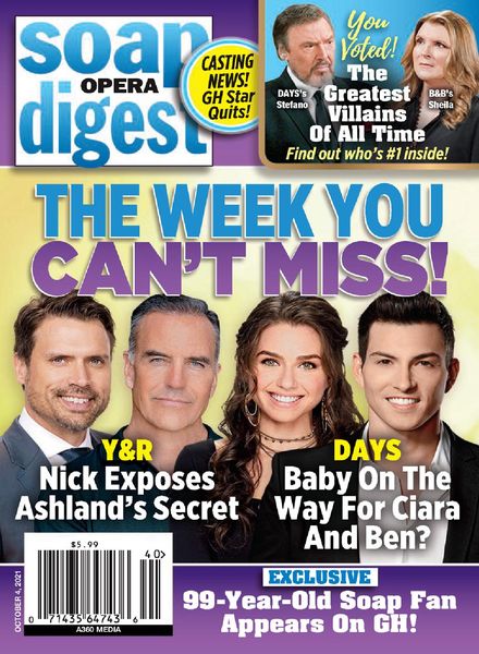 Soap Opera Digest – October 04, 2021