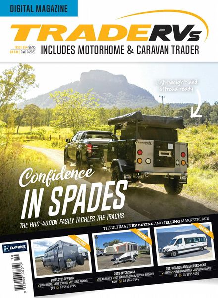 Trade RVs – October 2021