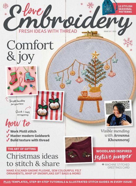 Love Embroidery – Issue 19 – October 2021