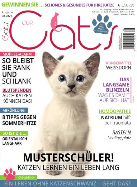 Our Cats – August 2021