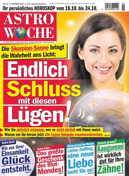 Astrowoche – 13 Oktober 2021