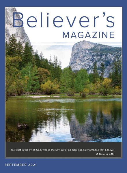 Believer’s Magazine – September 2021