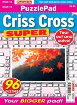 PuzzleLife PuzzlePad Criss Cross Super – 07 October 2021