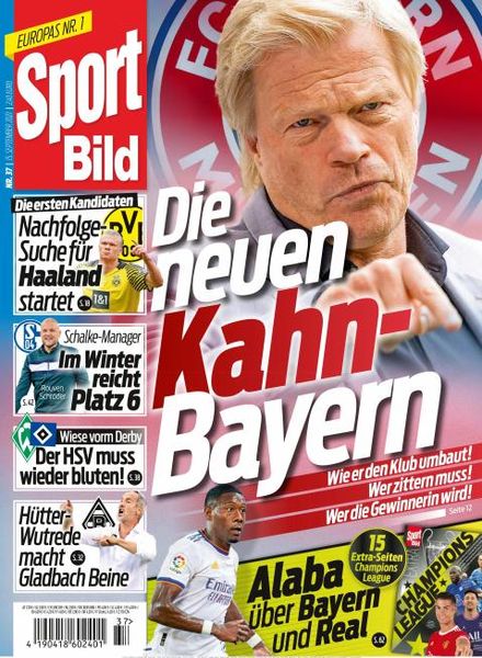 Sport Bild – 15 September 2021