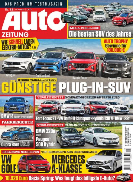 Auto Zeitung – 13 Oktober 2021