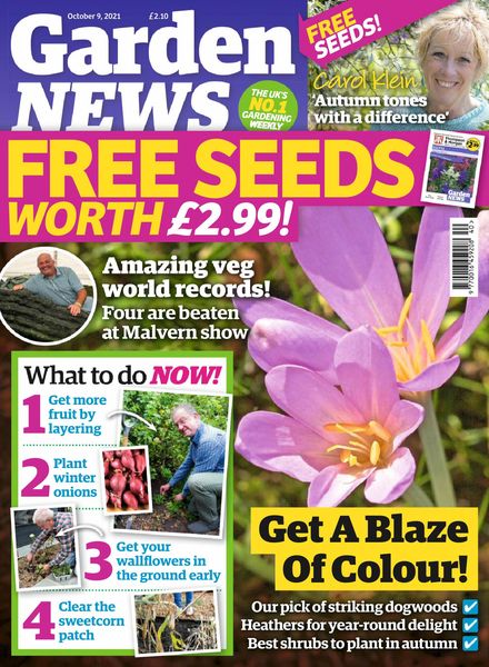 Garden News – October 09, 2021
