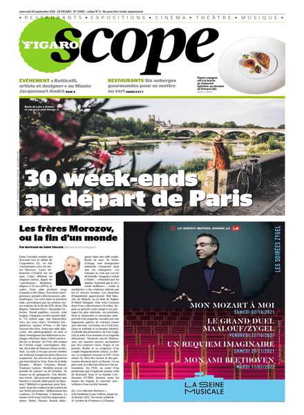 Figaro Scope – 29 Septembre 2021