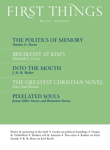 First Things – November 2021
