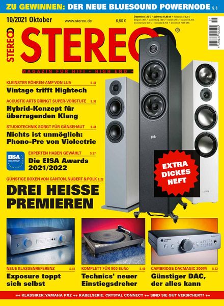 Stereo – Oktober 2021