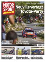 MOTORSPORT aktuell – 19 Oktober 2021