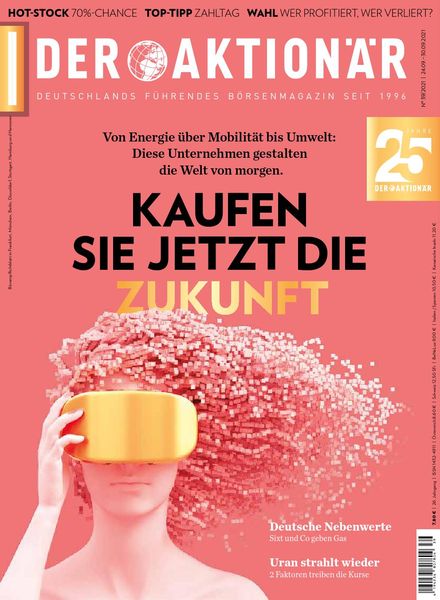 Der Aktionar – 23 September 2021