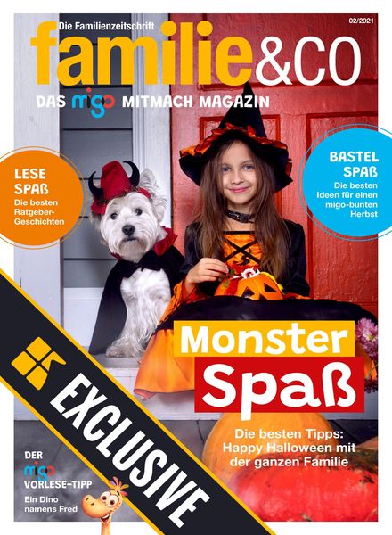 familie&co – das migo Mitmach Magazin – 17 Oktober 2021
