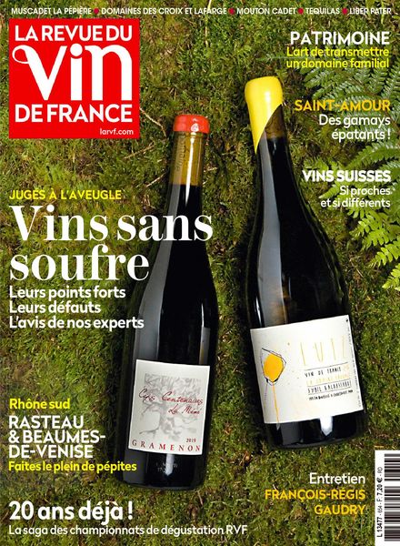 La Revue du Vin de France – octobre 2021