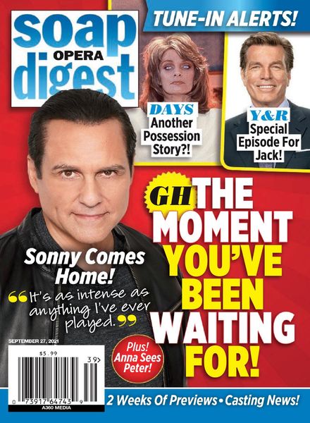 Soap Opera Digest – September 27, 2021
