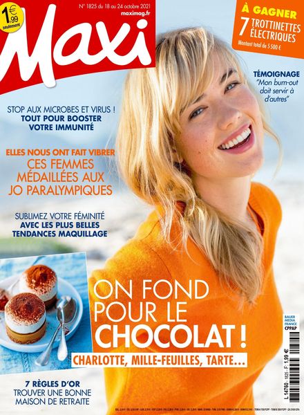 Femme Actuelle – 18 Octobre 2021