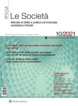 Le Societa – Ottobre 2021