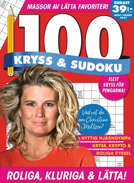 100 Kryss & sudoku – 26 oktober 2021