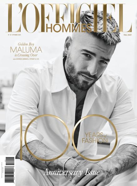 L’Officiel Hommes Italia – ottobre 2021