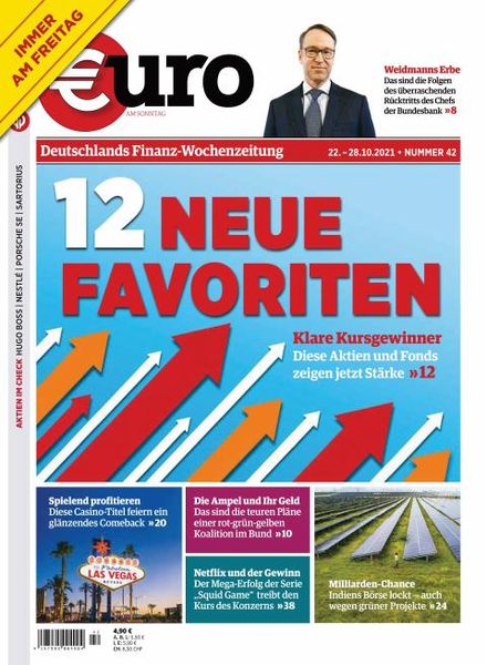 Euro am Sonntag – 22 Oktober 2021