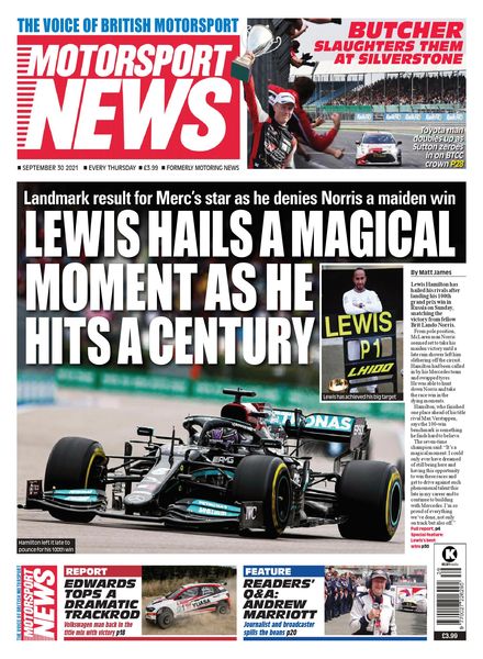 Motorsport News – September 30, 2021