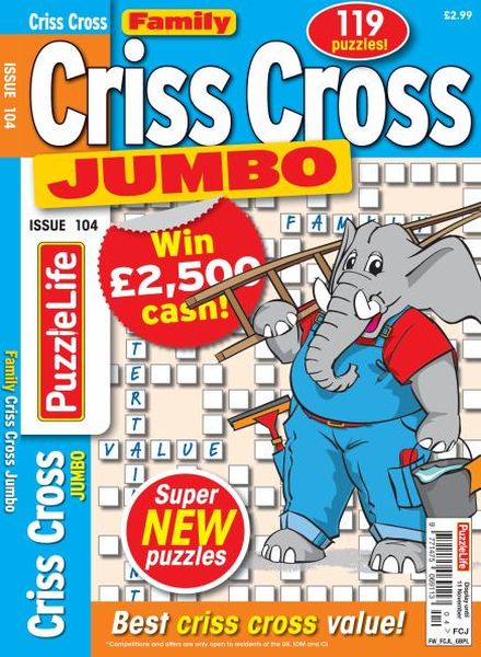 Family Criss Cross Jumbo – October 2021