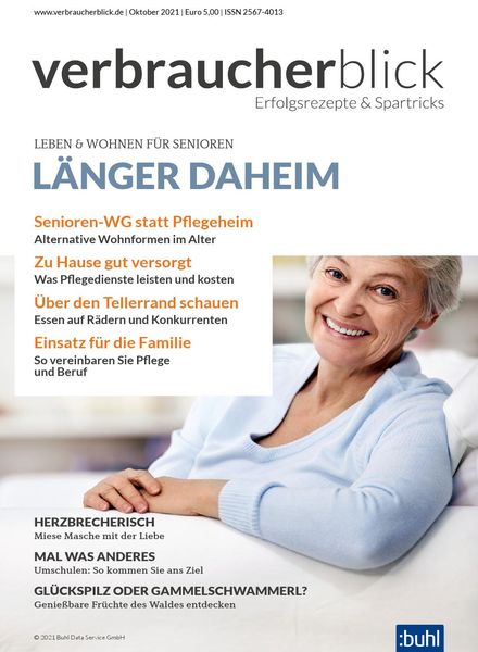 verbraucherblick – Oktober 2021
