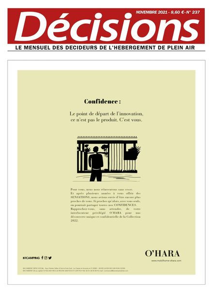 Decisions HPA – Novembre 2021