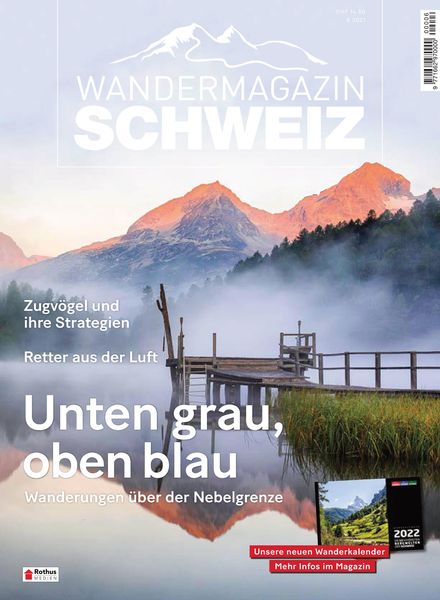 SCHWEIZ Das Wandermagazin – 03 November 2021