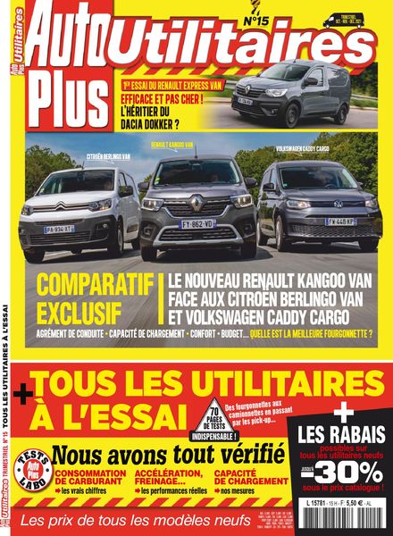 Auto Plus Utilitaires – octobre 2021