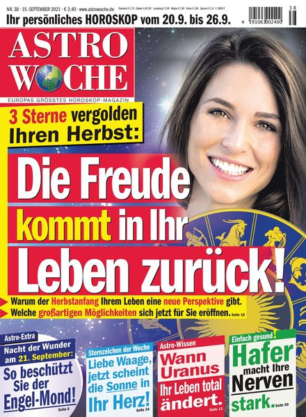 Astrowoche – 15 September 2021